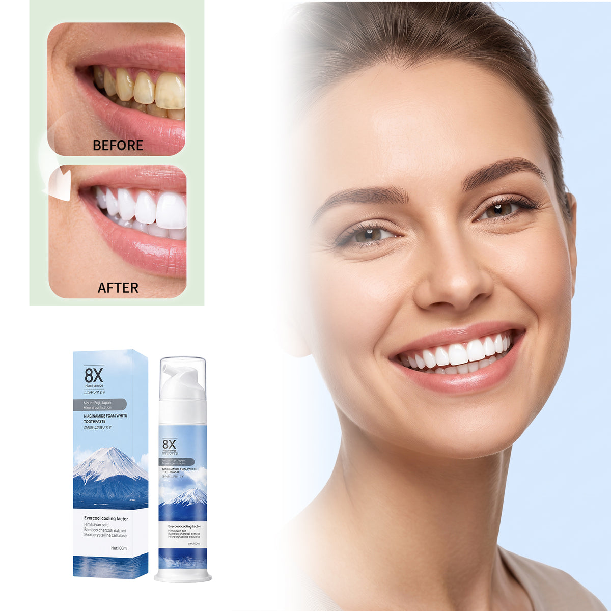 Niacinamide Whitening Toothpaste 100ml