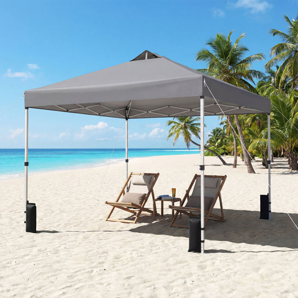 10x10 Pop Up Canopy Tent with Storage Bag - Multiple Colors