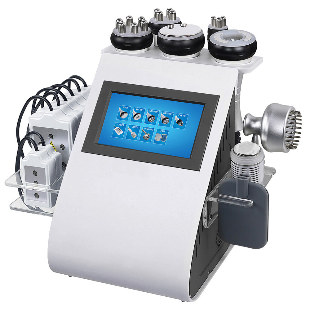 Nine-in-One Ultrasonic Vacuum Negative Pressure Skin Care Device for Facial Cleansing