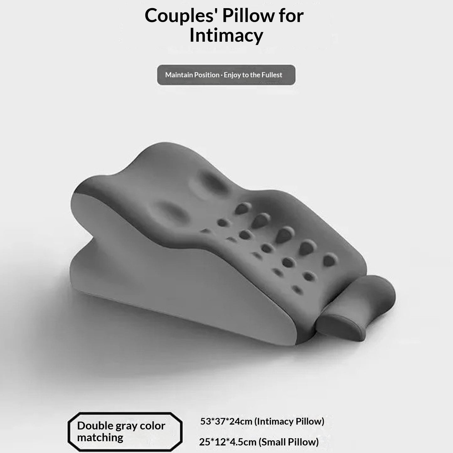 Multi-Functional Prone Sleeping Pillow for Belly Sleep - Memory Foam Bed Pillow