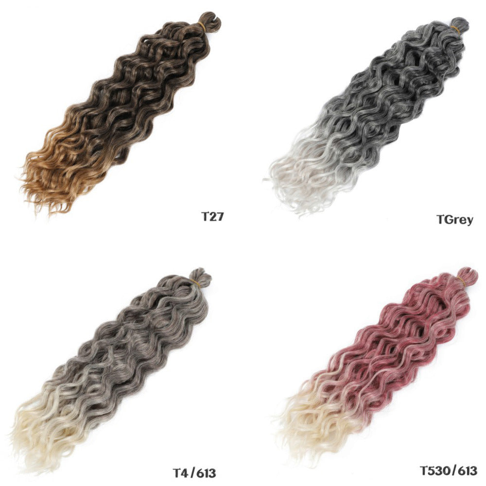 Hawaii Ocean Wave Crochet Hair - 24in