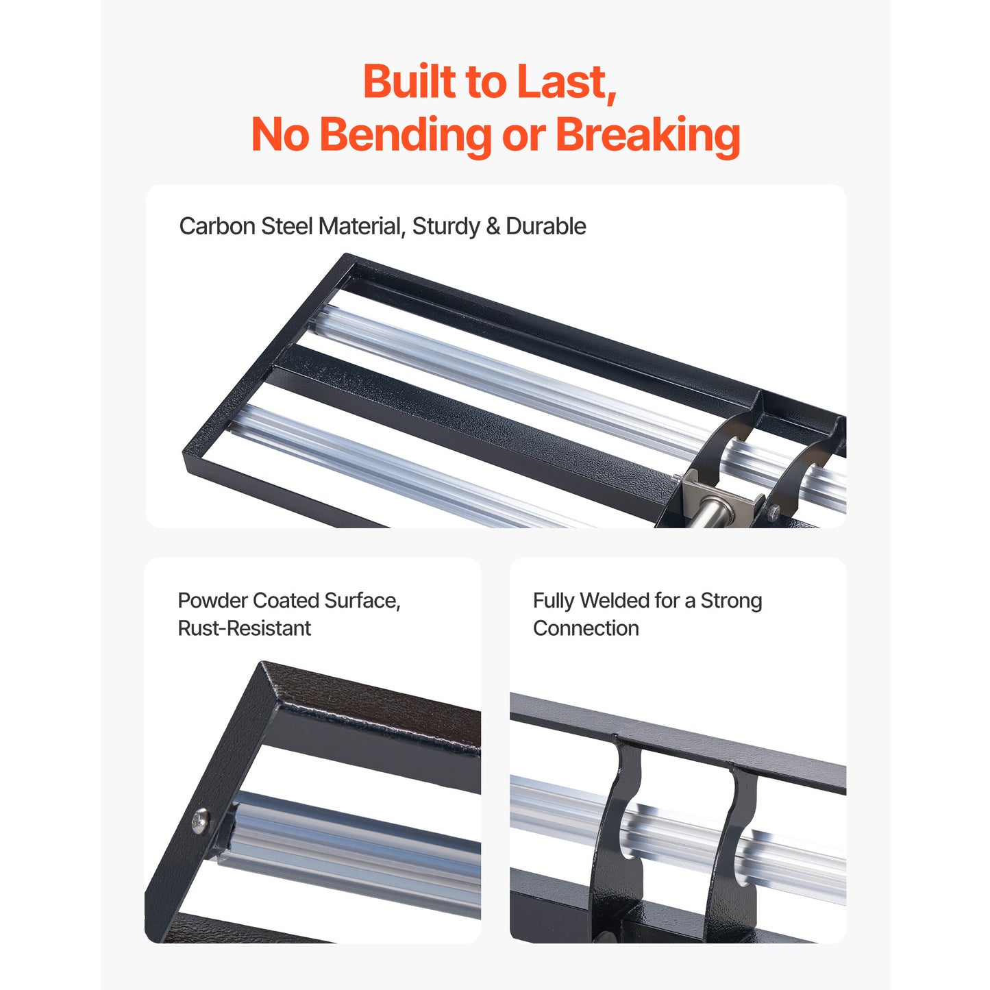 Heavy Duty Lawn Leveling Rake with Roller - Stainless Steel Yard & Golf Course Tool
