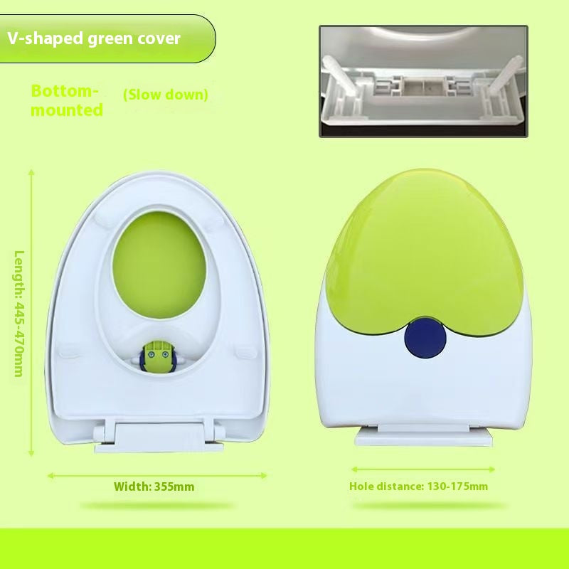 Dual-Purpose Toilet Lid Cover Thickened Modern Bathroom Storage