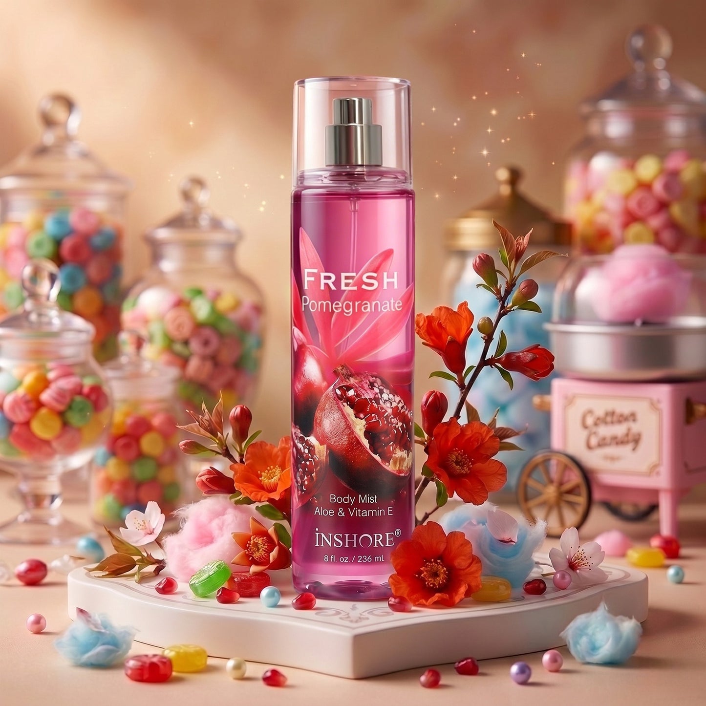 Fragrance Body Mist - 8 Fl. Oz. Hydrating Scented Spray with Aloe & Vitamin E