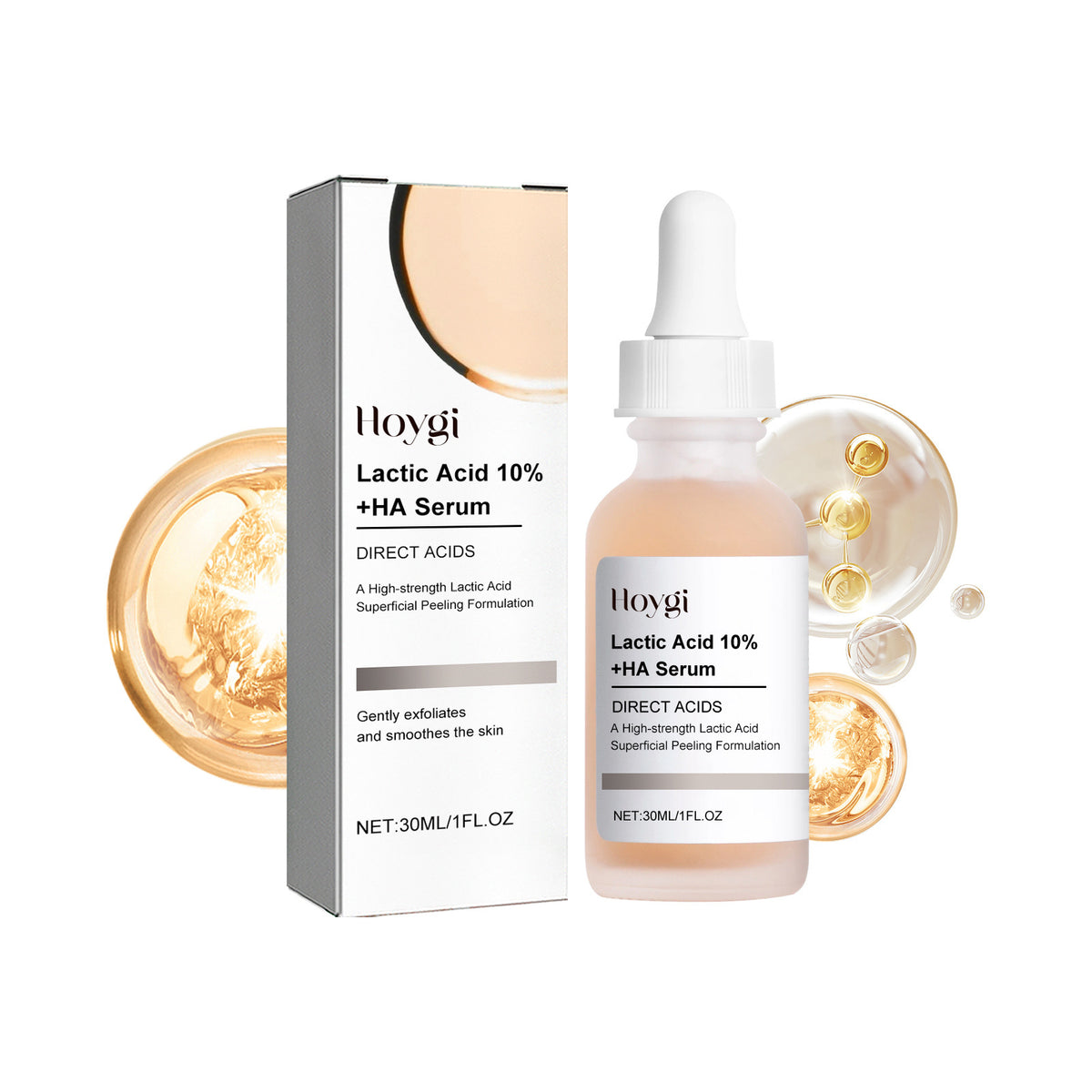 Lactic Acid Facial Essence - 30ml Hydrating & Anti-Acne