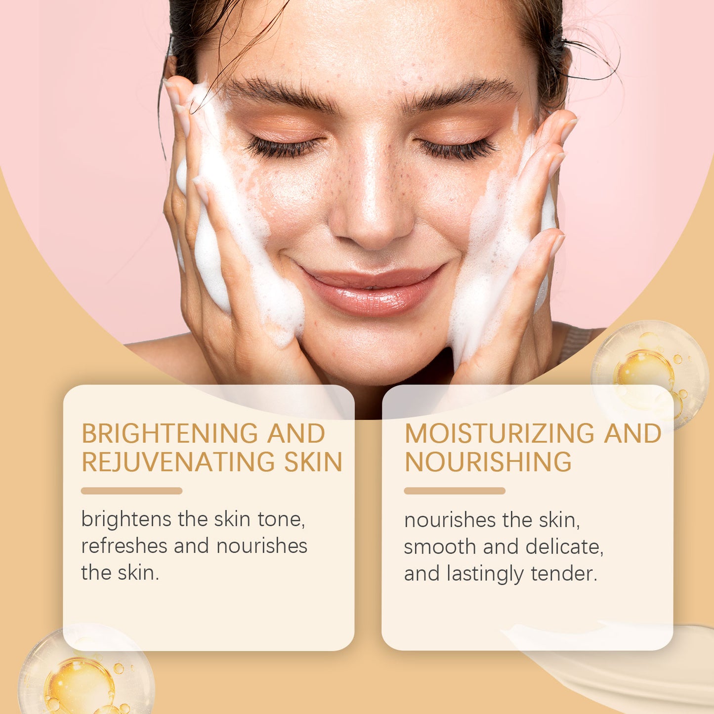 Hydrating Facial Cleansing Lotion with Lemon Extract & Vitamin E - 50ml