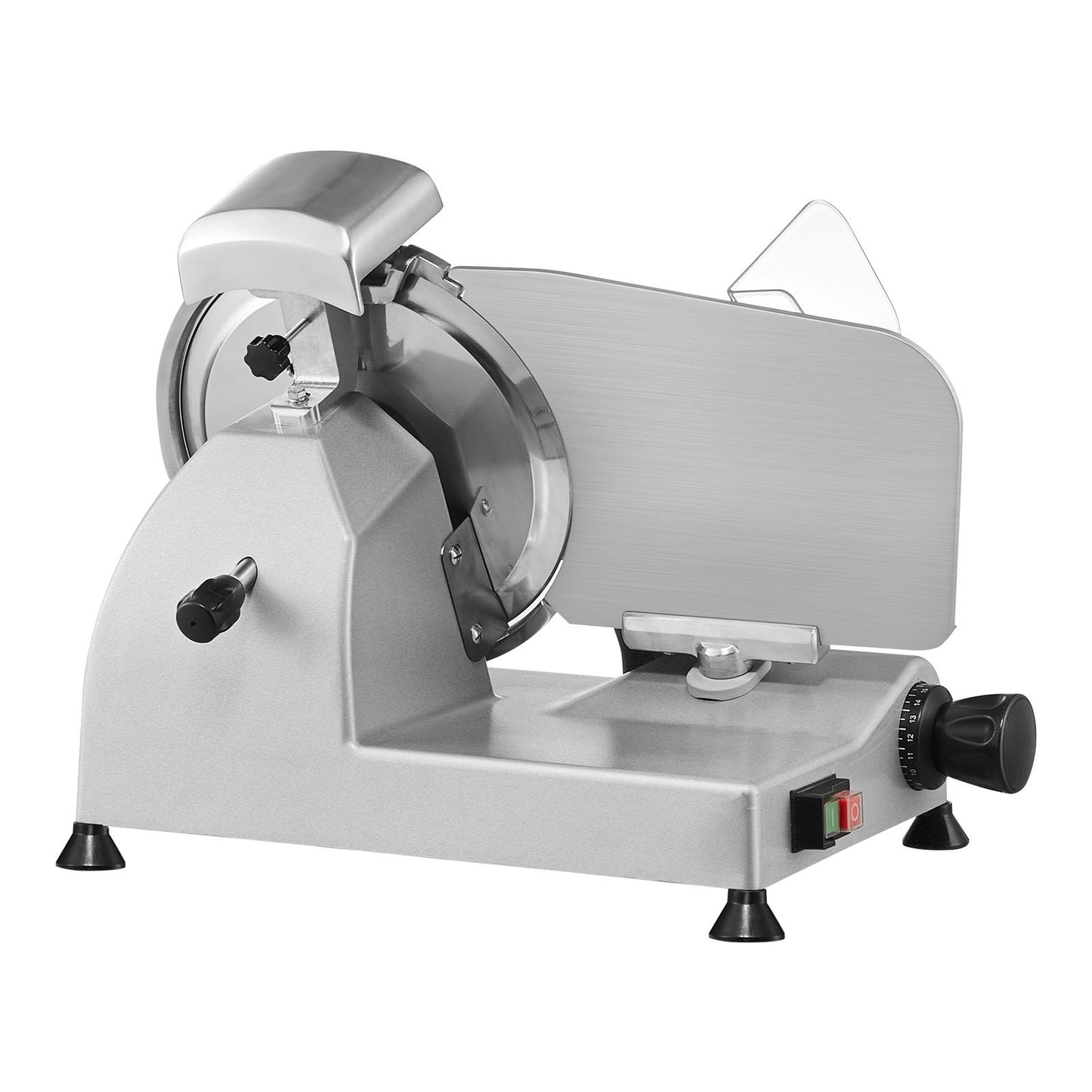 Electric Meat Slicer 340W with 10-Inch Stainless Steel Blade Adjustable Thickness