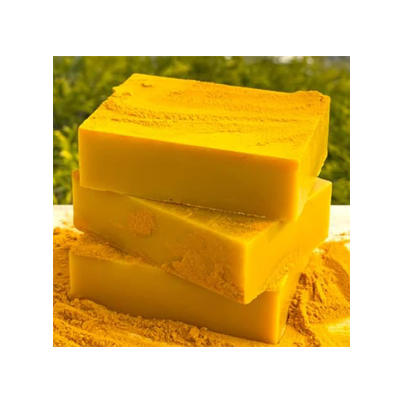 Lemon Turmeric Face Soap Bar - Natural Brightening & Hydrating Cleanser