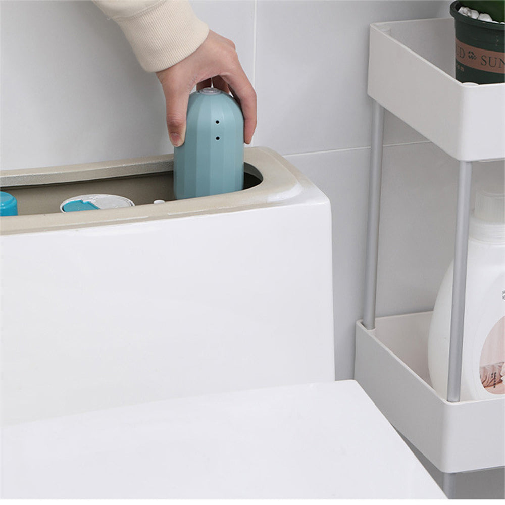 Bathroom Toilet Tank Cleaner Liquid Blue Fragrance Decontamination 250g