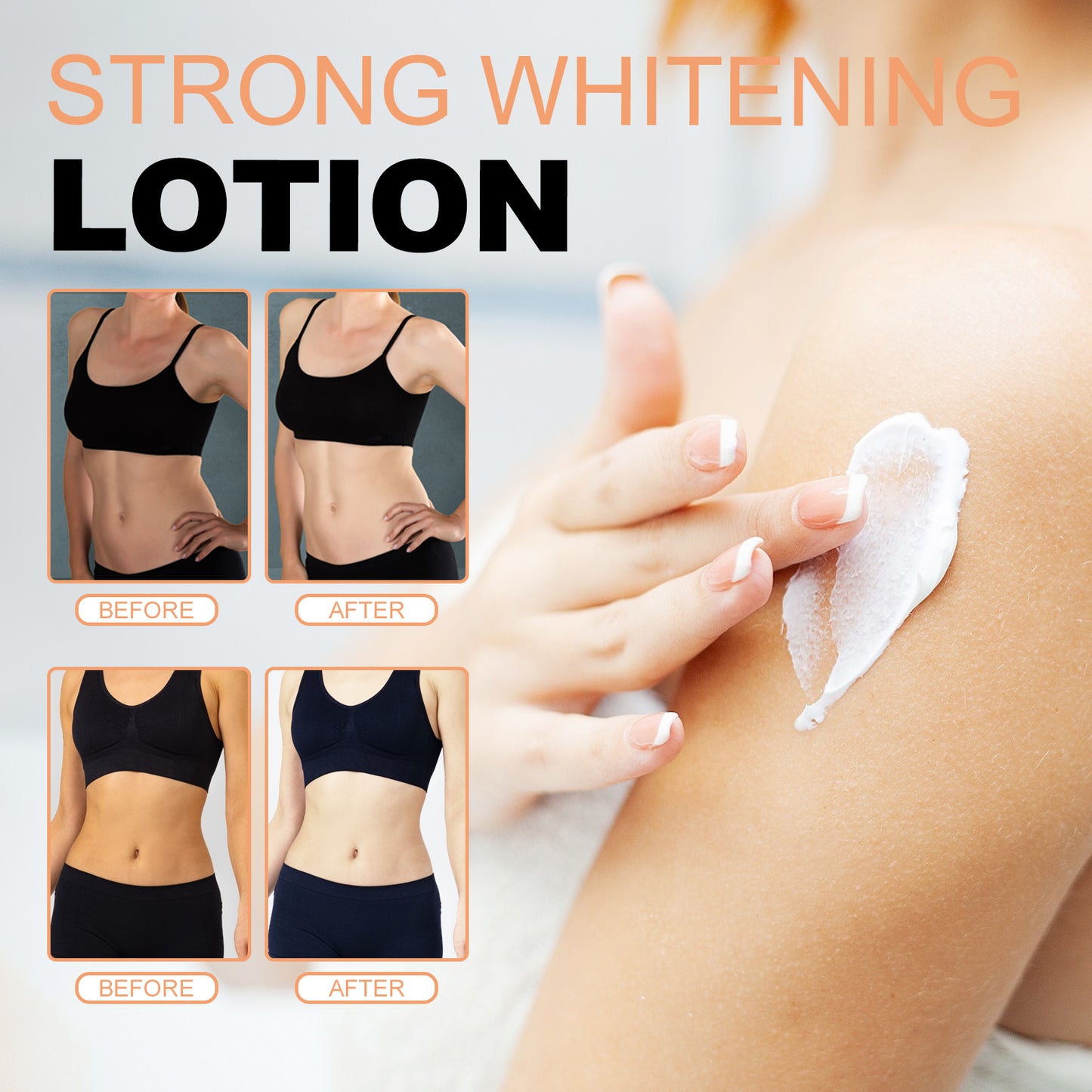 Brightening Body Lotion with Kojic Acid & Licorice Extract - Moisturizing Cream