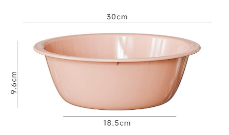 Laundry Basin 30cm Medium Lemon Yellow - Plastic Laundry Trough