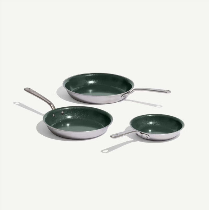 20cm Non-Stick Frying Pan with Ceramic Coating - Multiple Colors