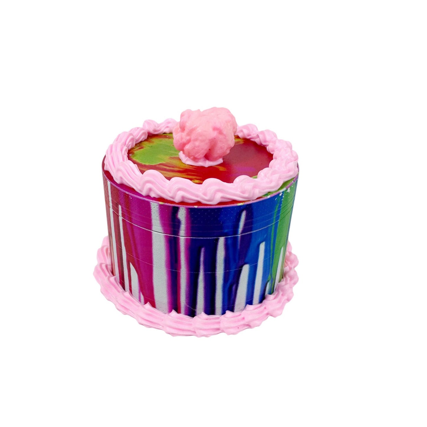 Creative Zinc Alloy Cake Shape Smoke Eliminator for Kitchen Use