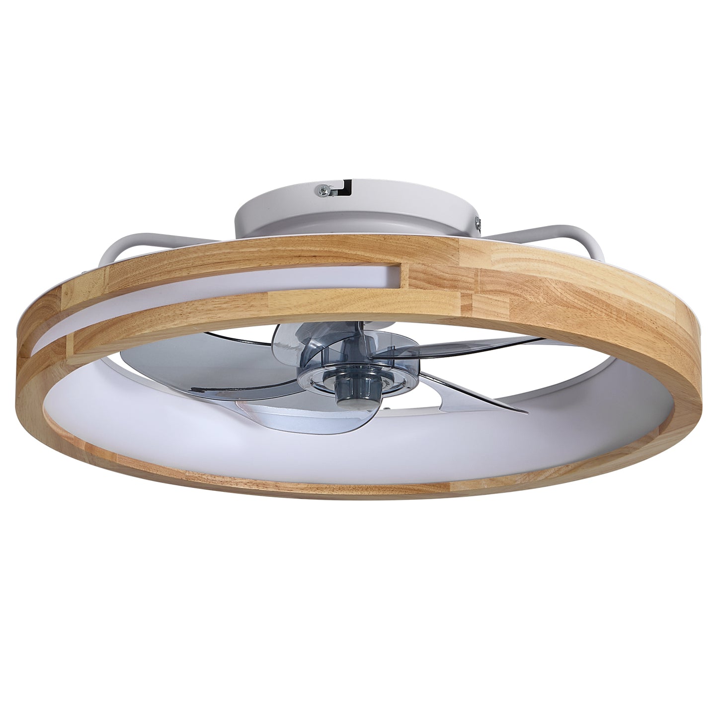 20-Inch Low Profile Ceiling Fan with Lights & Remote Control