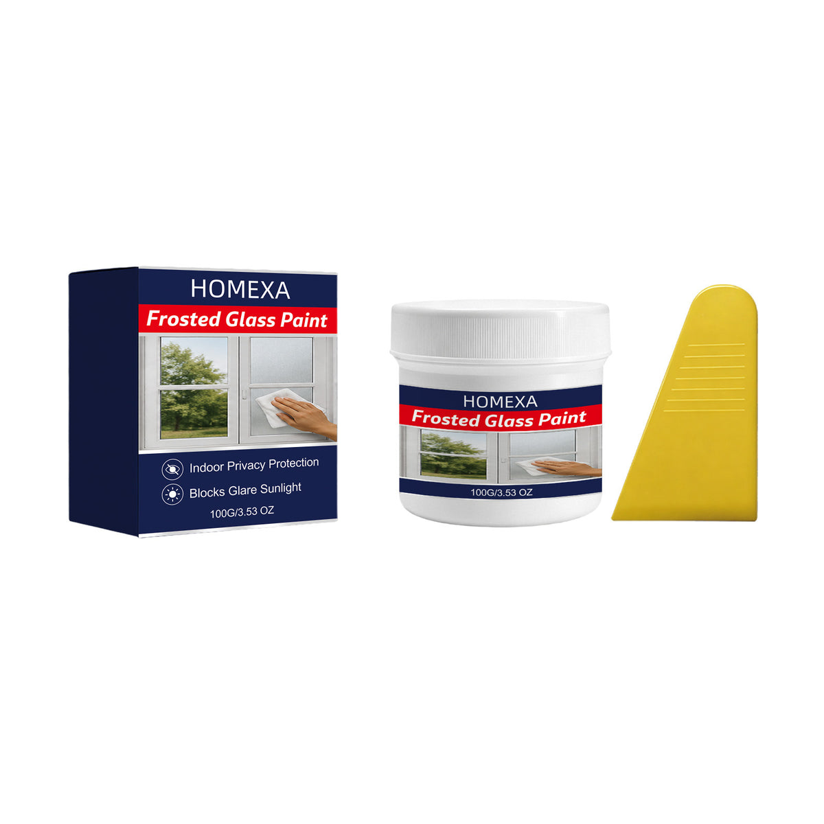 Glass Polishing Paste - Home & Furniture Surface Cleaner, 100G/300G Variants