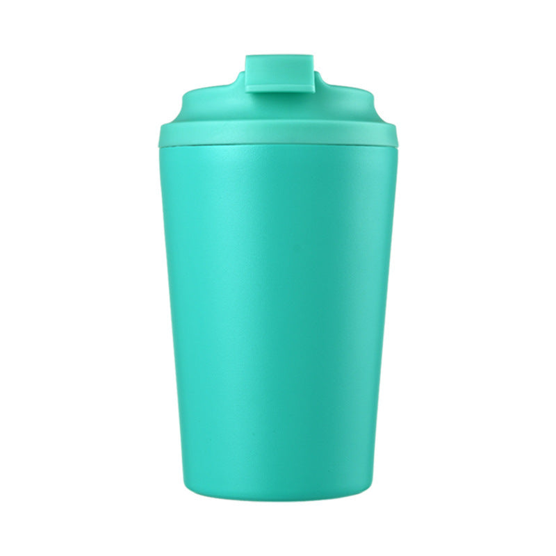 12oz Milk Cup with Measurement Markings - Insulated Stainless Steel Drinkware