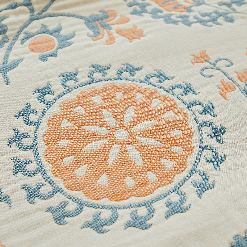 Thin Cotton Gauze Air Conditioning Blanket for Home Bedding