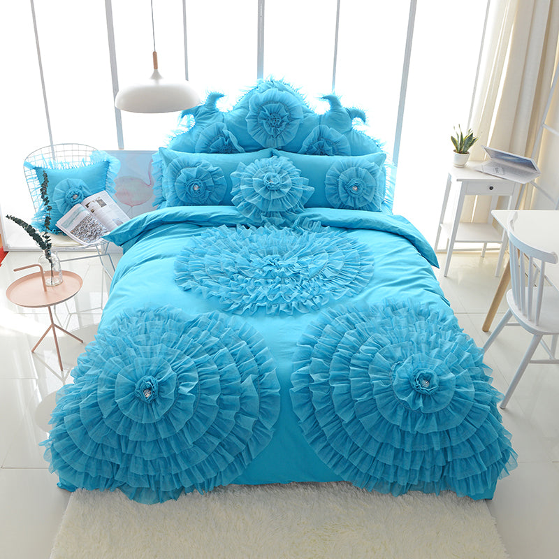 Cotton Princess Wind Bed Skirt - Multiple Sizes & Styles