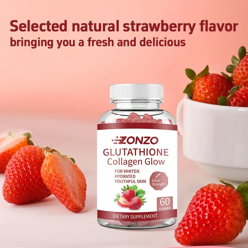 Collagen Glutathione Gummies 180g - 60 Tablets