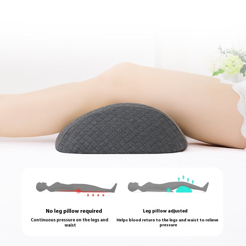 Leg Pillow for Sleeping Back and Leg Support Memory Foam Cushion