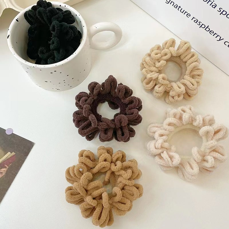 Plush Claw Hair Clips Set for Women - Minimalist Elegant Hair Accessories