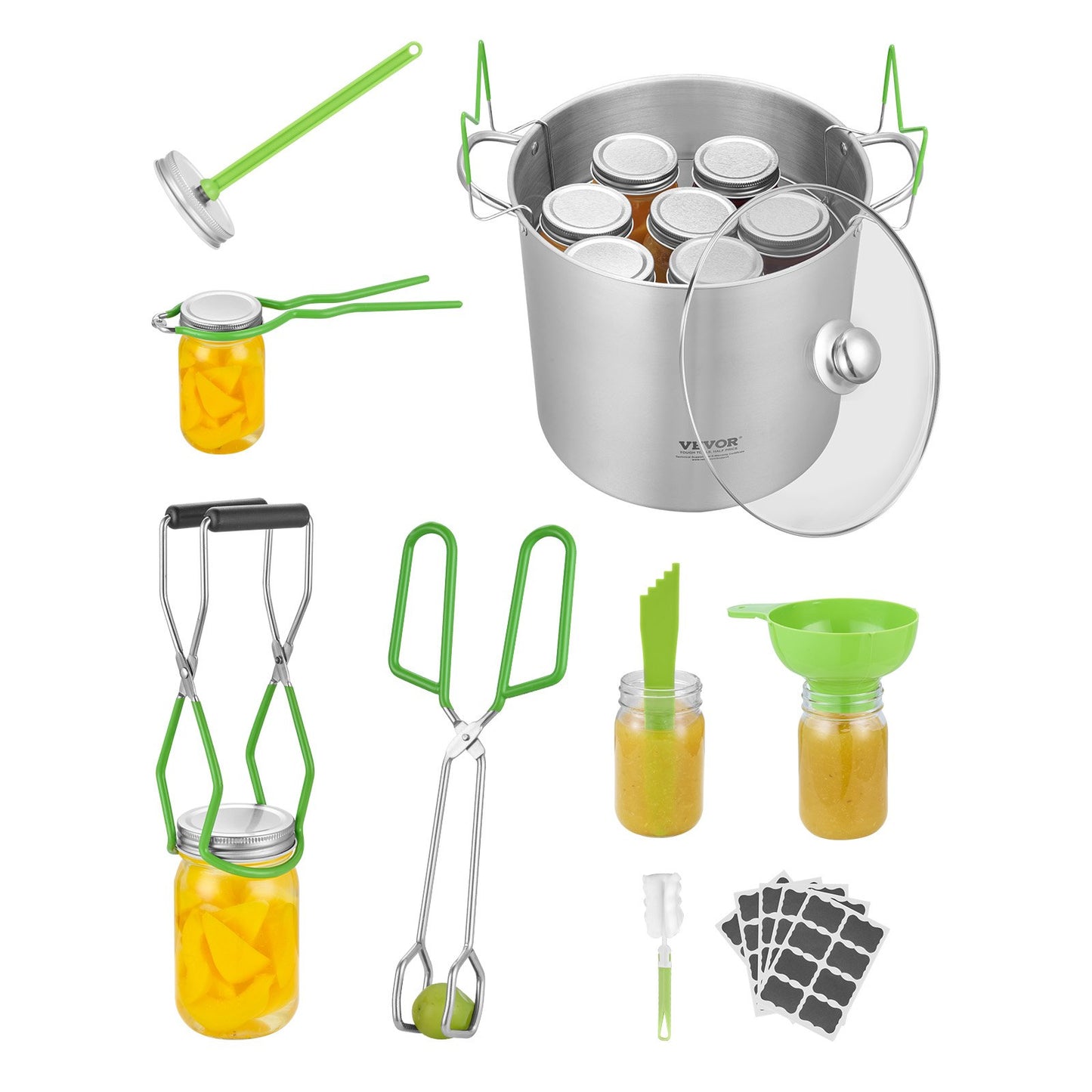 9-Piece Stainless Steel Canning Supplies Starter Kit