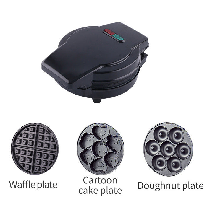 Cake Maker Sandwich Donut Cookie Baking Machine - Stainless Steel, Multi-Color