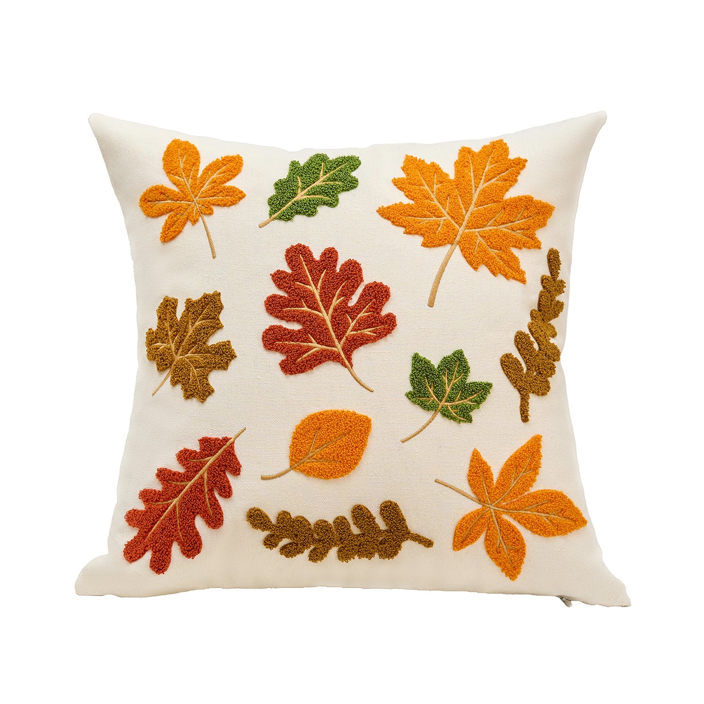 Autumn Maple Leaf Pumpkin Pillow Cover for Sofa & Living Room Decor