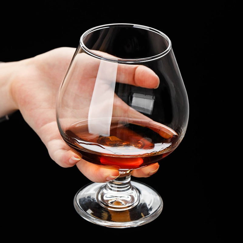 Short-Stemmed Wine Glass Set - Multiple Sizes & Quantities for Red & Brandy