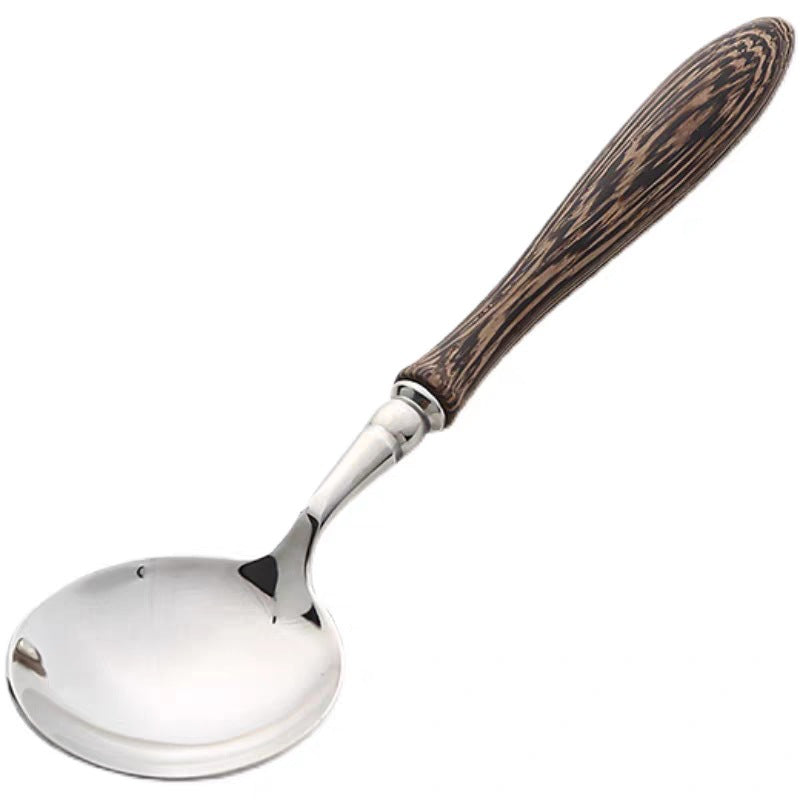 Japanese Style Stainless Steel Knife Fork Spoon Set for Hotel & Home