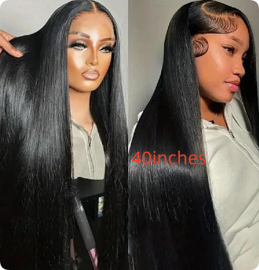 Long Lace Front Wig for Halloween and Christmas - 13x4 HD Synthetic Hair