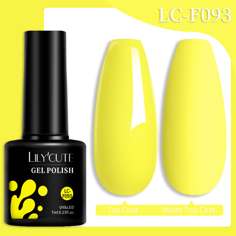 Colored Glitter Nail Glue Set for Nail Art - Waterproof & Non-Flushing