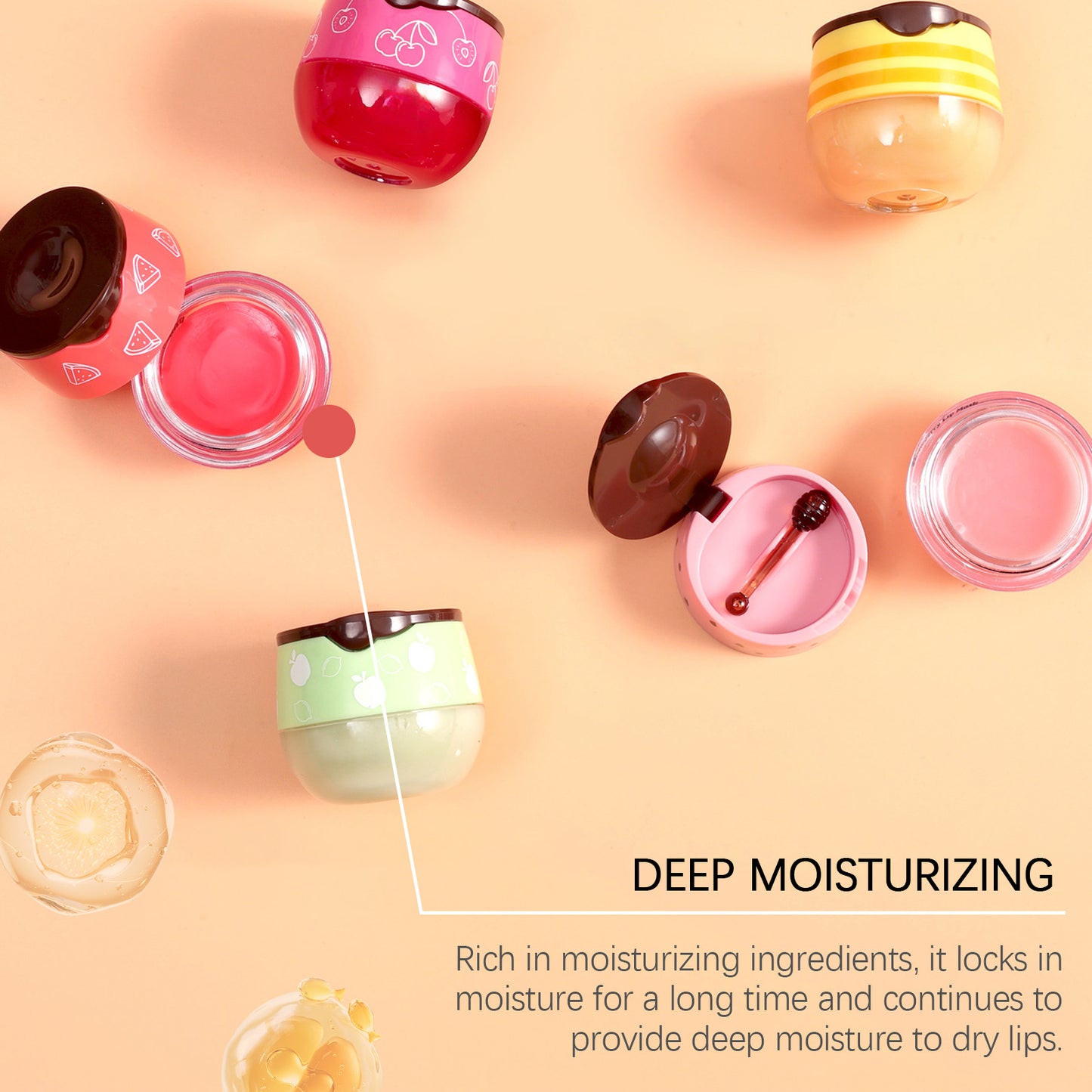 Watermelon Hydrating Lip Mask - Deep Moisturizing & Lip Repair Treatment