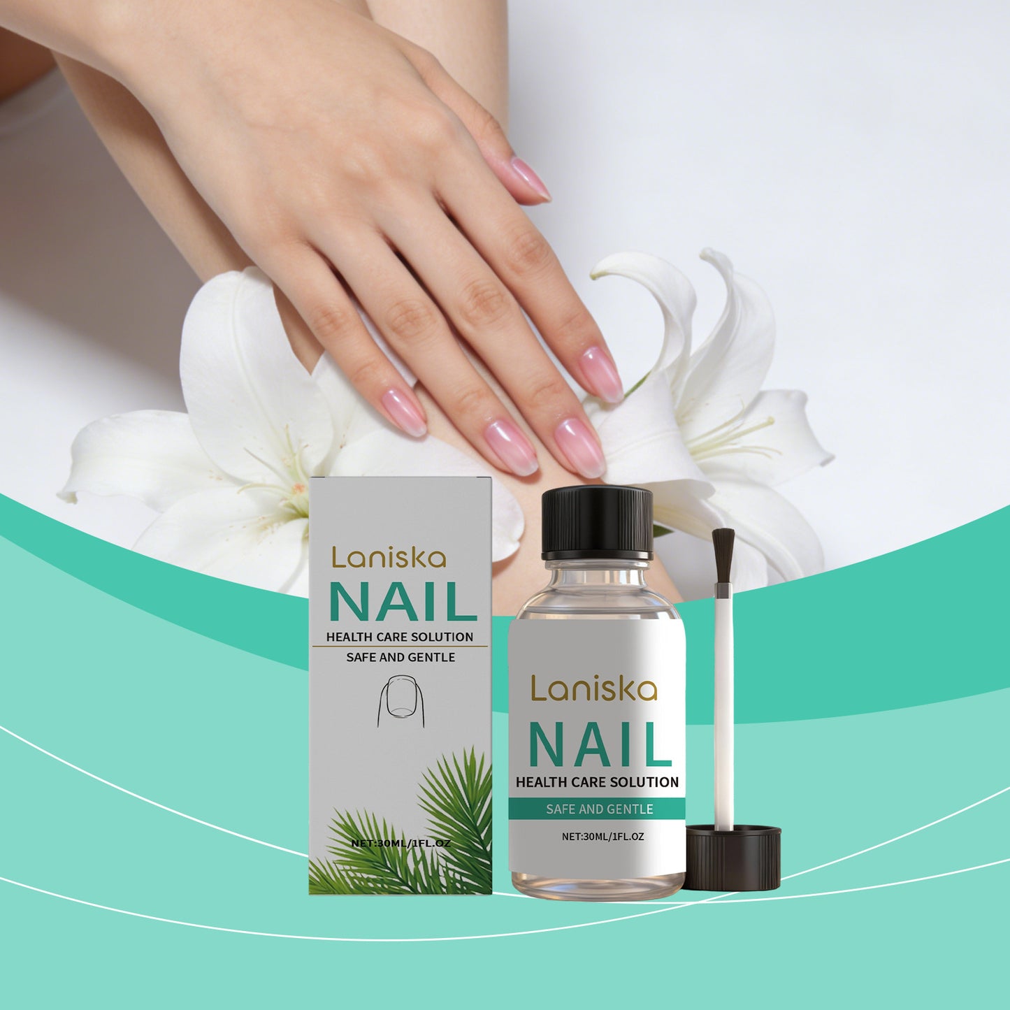 Nail Care Solution with Vitamin E & Oregano Extract - 30ml Nail Treatment