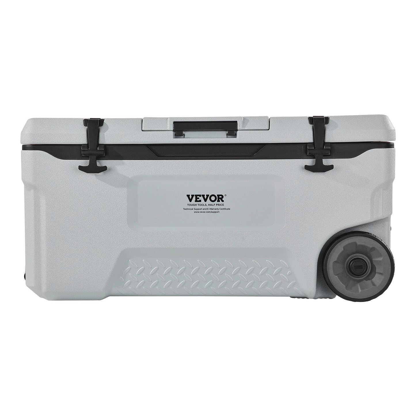 74QT Portable Insulated Wheeled Cooler - 120 Can Capacity