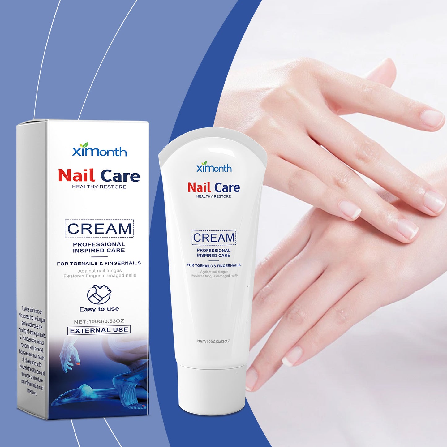 Nail Repair Cream - Nourishing Treatment for Damaged & Thickened Nails