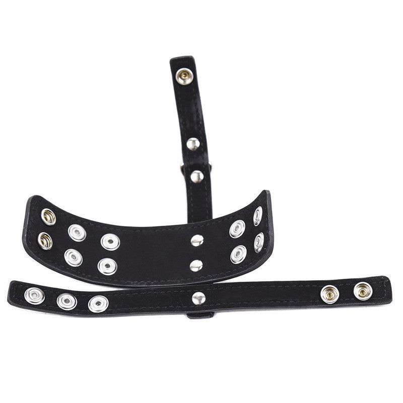Adult Bondage Shrink Extension Set for Men Black - Erotic Sex Toy