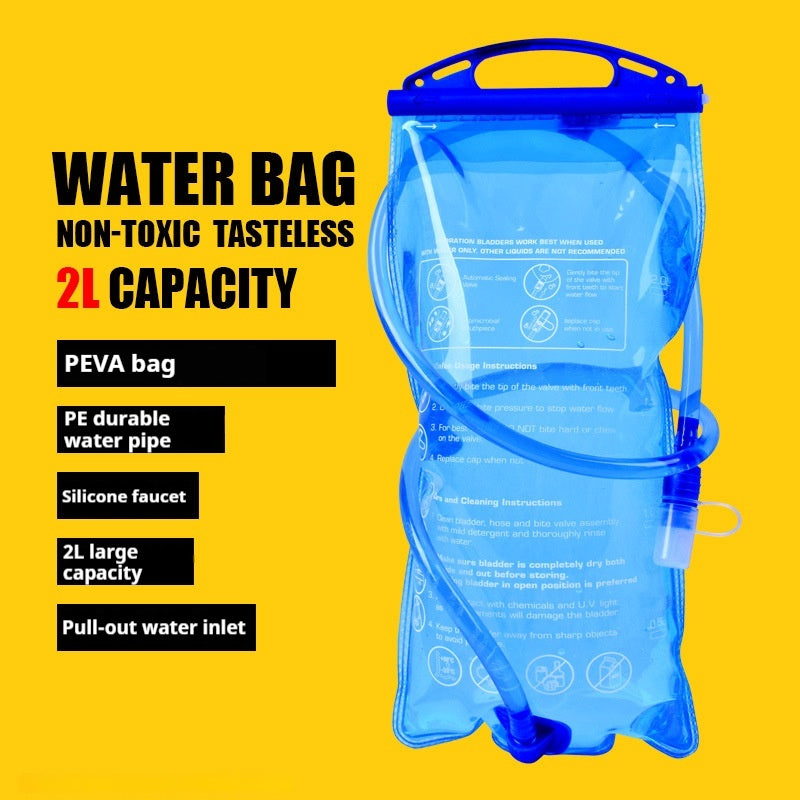 Portable Water Bag 15L for Outdoor Sports Camping Hiking Cycling