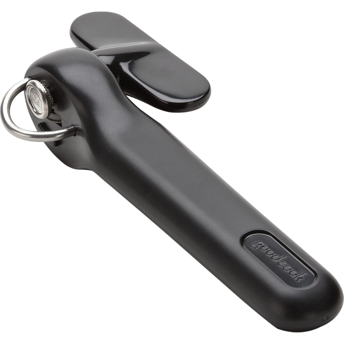 Can Opener, Safe Cut Manual No Sharp Edges, Black