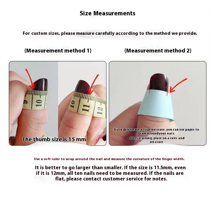 Red Velvet Nail Tips - Long Ladder Fake Nails for Manicure - 40 Pack