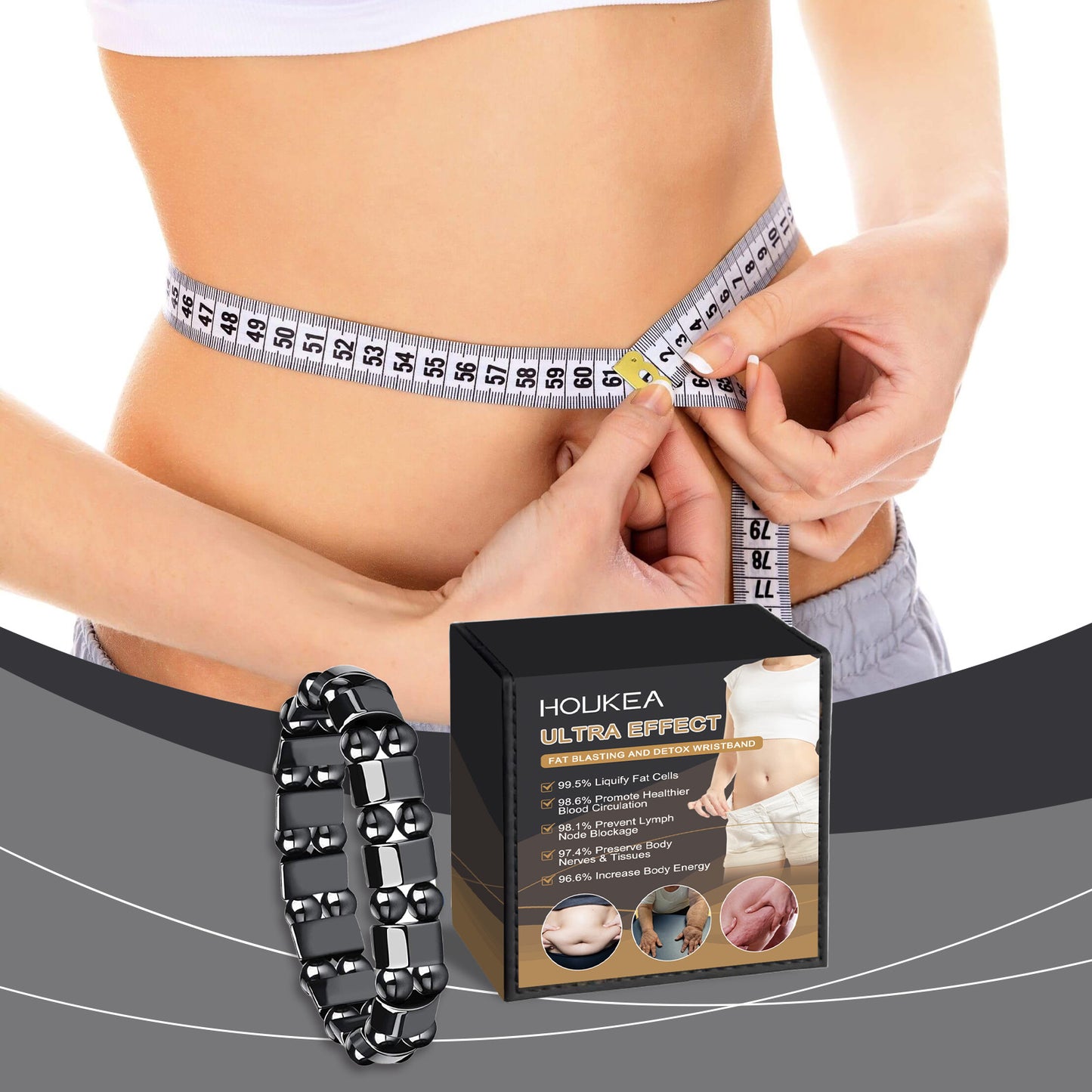 Magnetic Therapy Wristband for Metabolism and Wellness Support