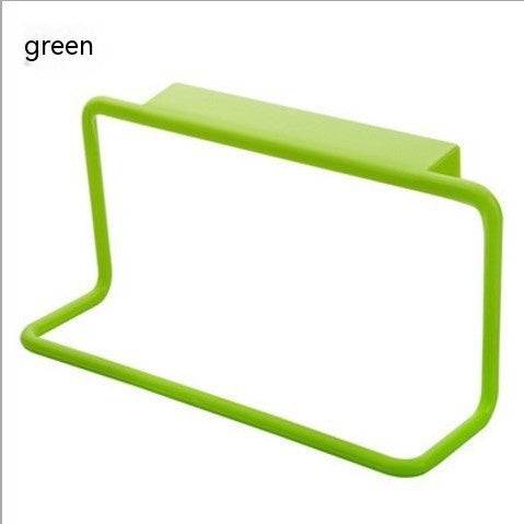 Removable Over-the-Door Hook Rack for Bathroom Storage - Nail-Free, Multi-Color