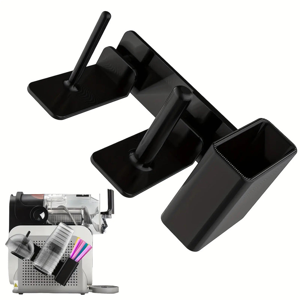 Cup Organizer - Side-Mounted Lid Dispenser for Drinkware Storage