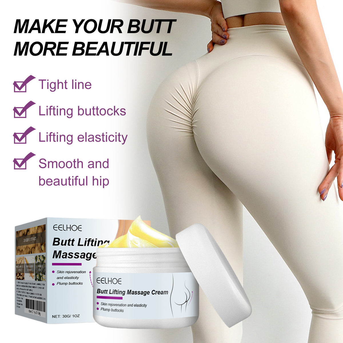 Firming Body Cream - Lifting & Elasticity Enhancement, 30g