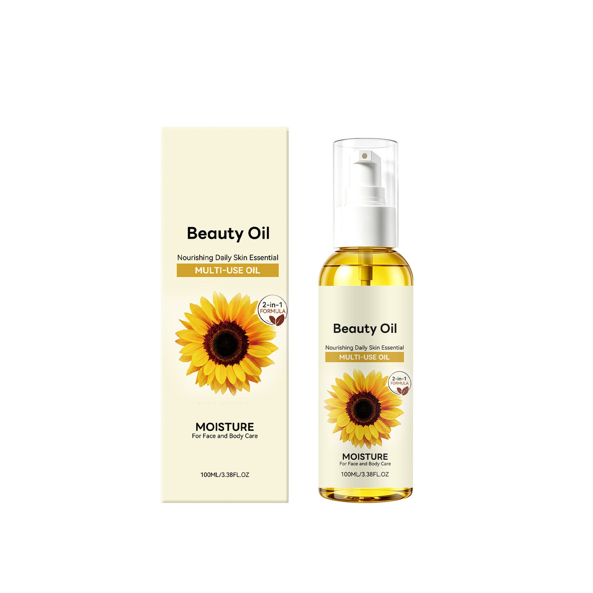 Multi-purpose Nourishing Face & Body Oil 100ml - Skin & Hair Care