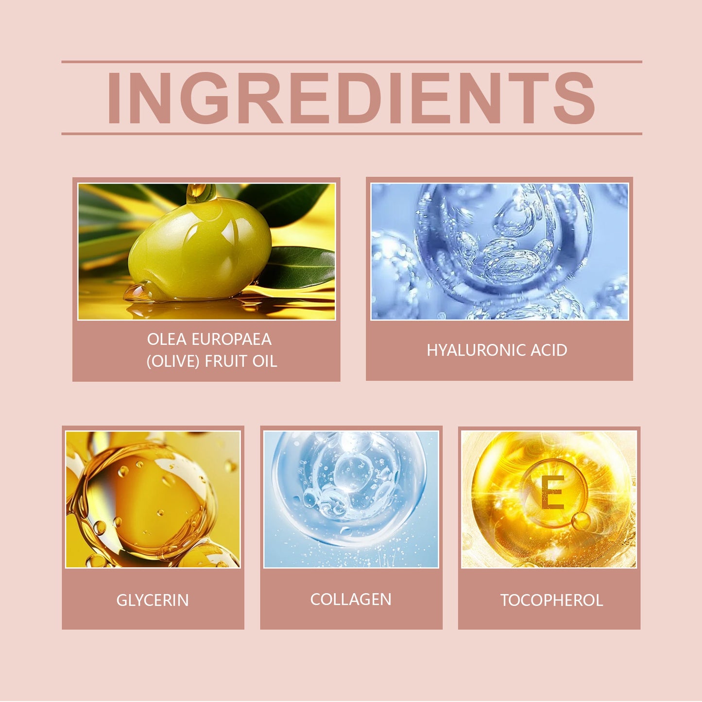Hydrating Facial Cream with Collagen & Hyaluronic Acid - 100g