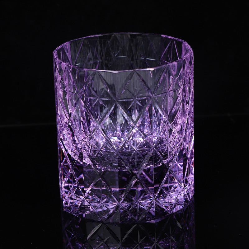 Lead-Free Crystal Whiskey Shot Glasses - 1-100ML Drinkware for Home Bar