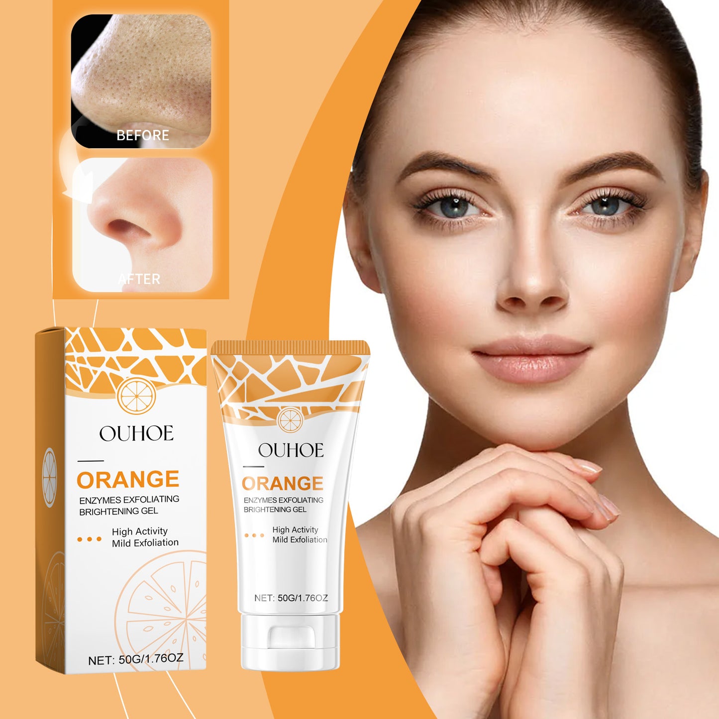 Enzymes Exfoliating Brightening Gel - Gentle Pore Cleansing & Smoothing