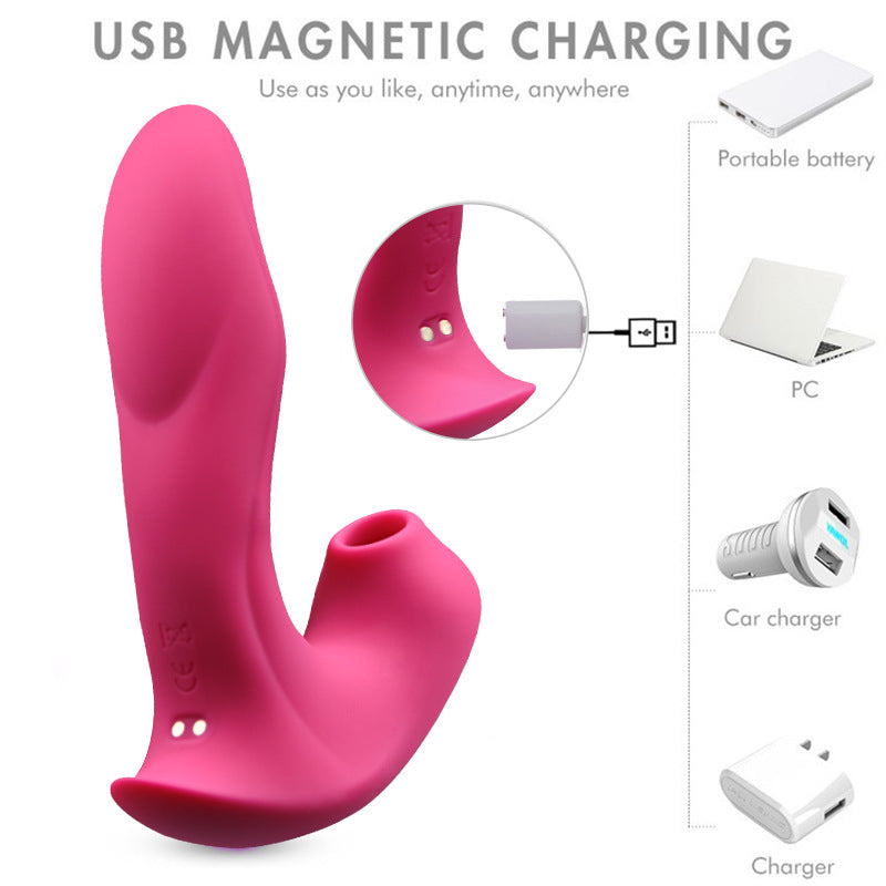 Women’s Multi-Function Wearable Vibrator with 5 Frequencies - Waterproof USB Rechargeable