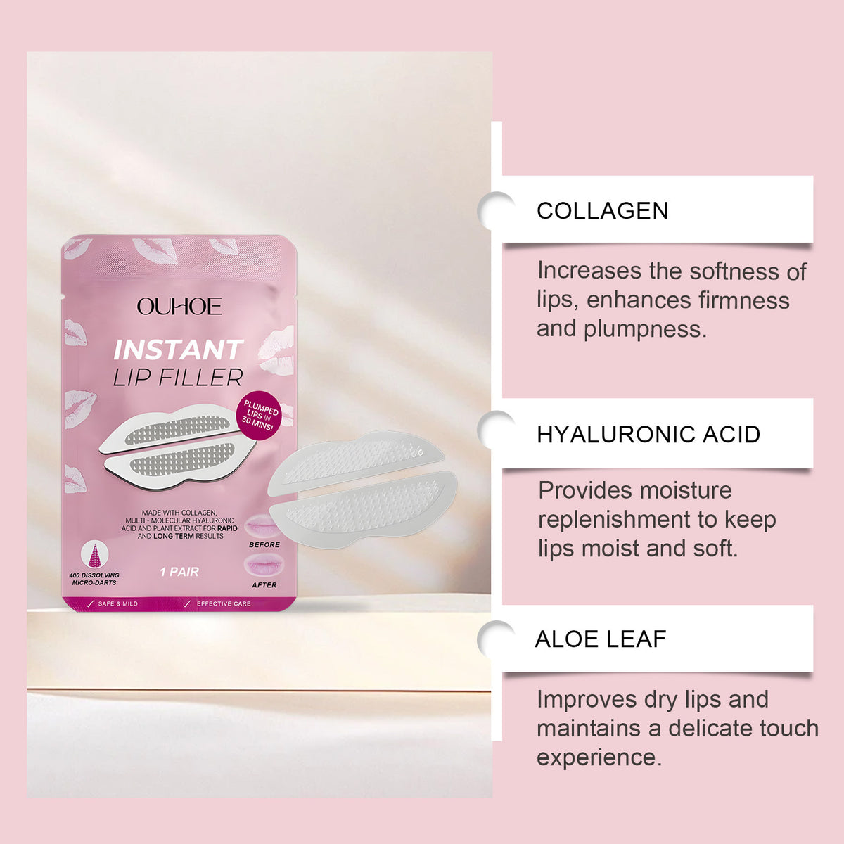 Lip Nursing Adhesive Bandage Mild Care Moisturizing And Nourishing